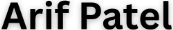 Arif Patel Logo Black